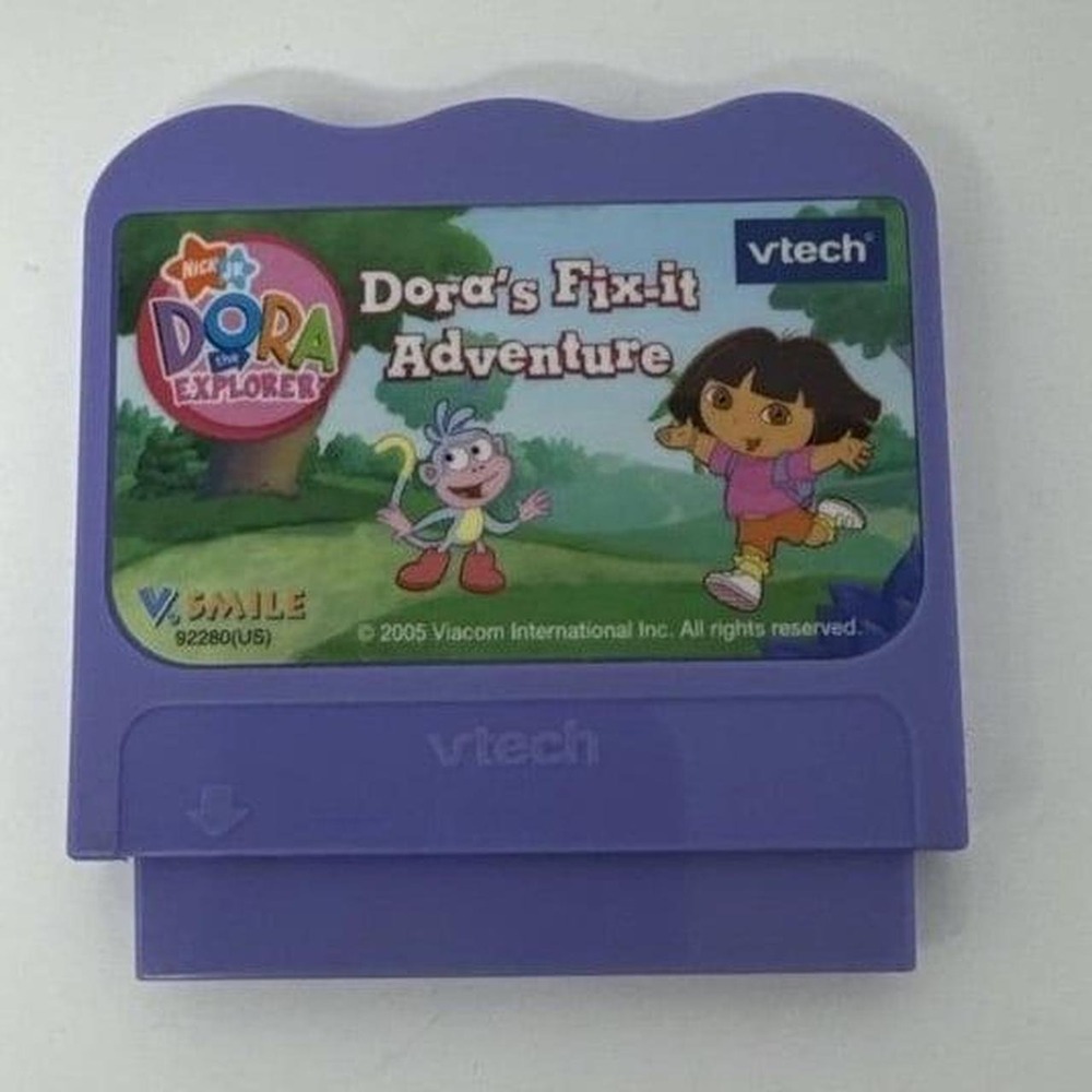 Vtech Dora's Fix It Adventure Vsmile Video Game